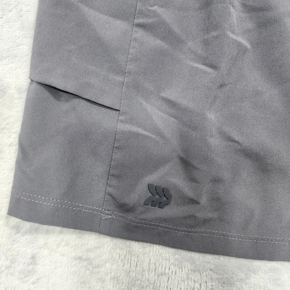 All In Motion Skort Womens XS Gray Athletic Stretch Pockets Lined Running Tennis